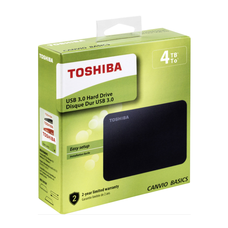 כונן קשיח חיצוני Toshiba  4000GB טושיבה