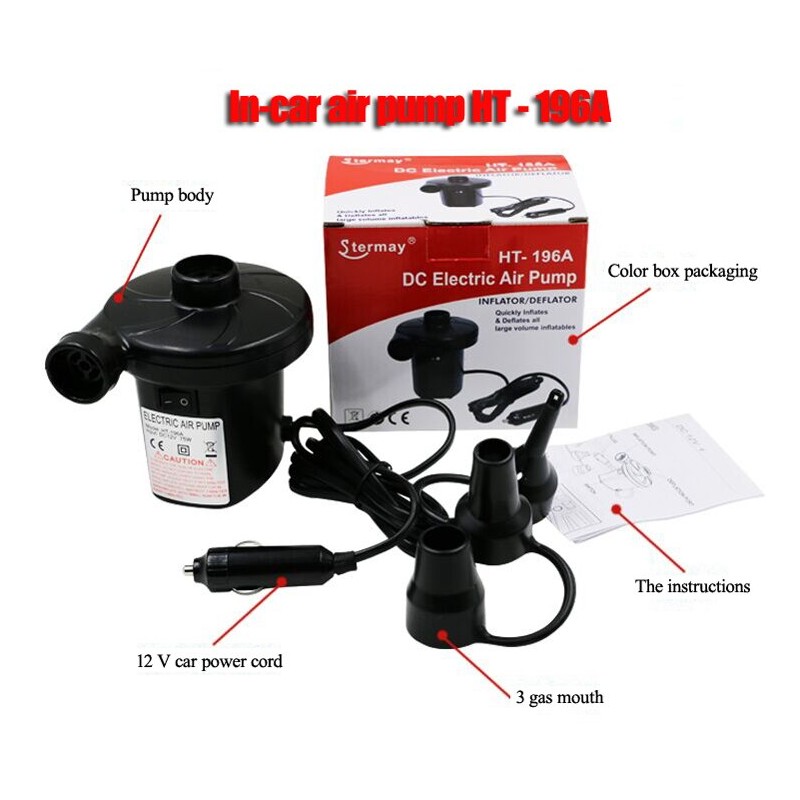 משאבת אויר חשמלית לרכב