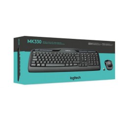 MK330 LOGITECH  מקלדת ועכבר אלחוטיים