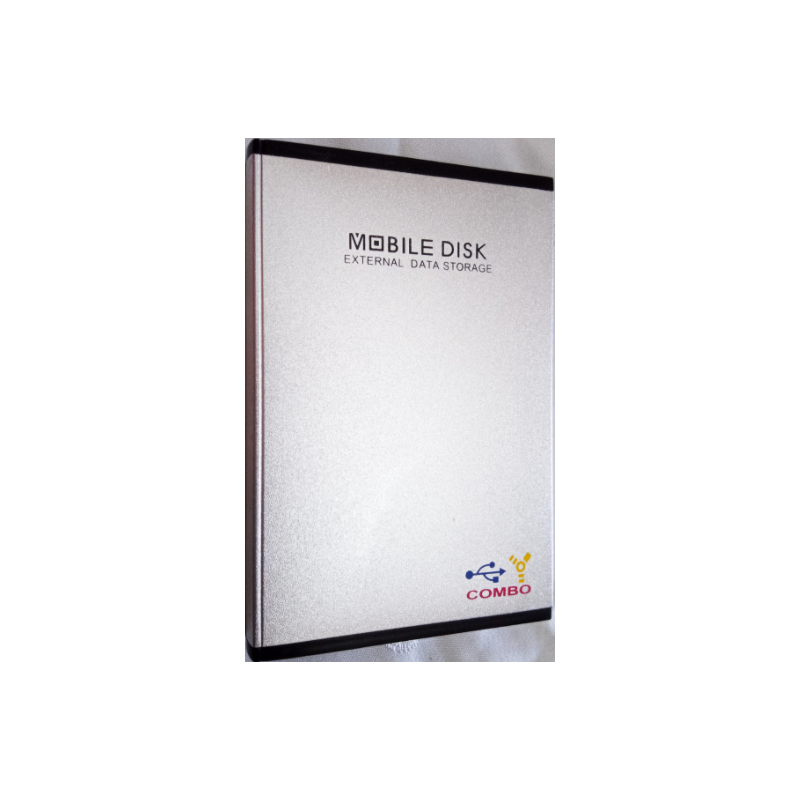 Constar Aluminum 2.5" IDE HDD Enclosure USB2.0/Firewire 1394